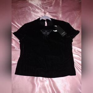 Killstar Mortmoth Velvet Top